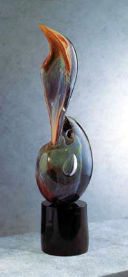 THE Seed Of Life (Clear & Calcedonia Glass)